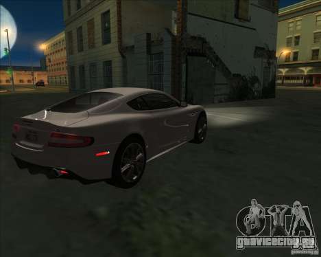 Aston Martin DBS 2009 для GTA San Andreas