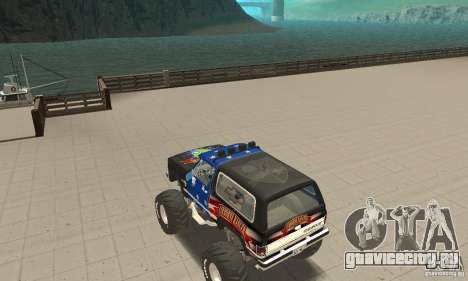 Chevrolet Blazer K5 Monster Skin 3 для GTA San Andreas