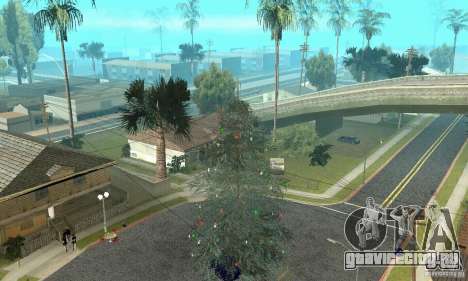 Новогодняя ёлка для GTA San Andreas