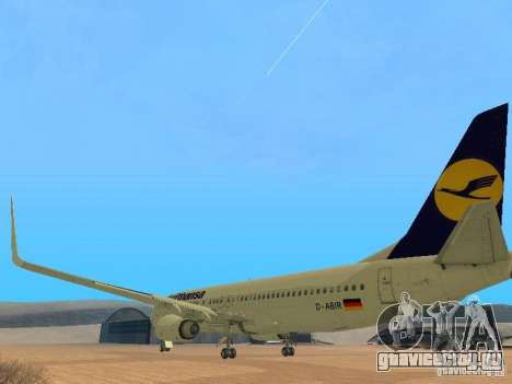 Boeing 737-800 Lufthansa для GTA San Andreas