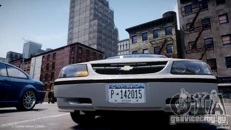 Chevrolet Impala Unmarked Police 2003 v1.0 [ELS] для GTA 4