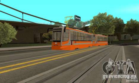 Трамвайный вагон 71-623 для GTA San Andreas
