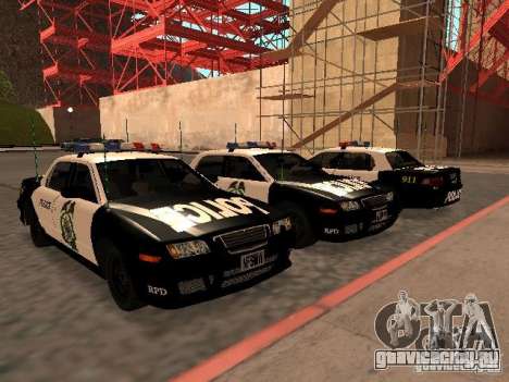 Police Civic Cruiser NFS MW для GTA San Andreas