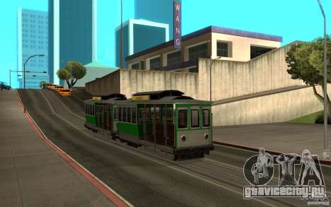 New tram mod для GTA San Andreas