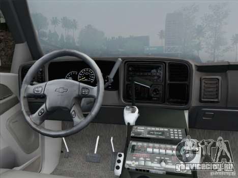 Chevrolet Suburban SFFD для GTA San Andreas