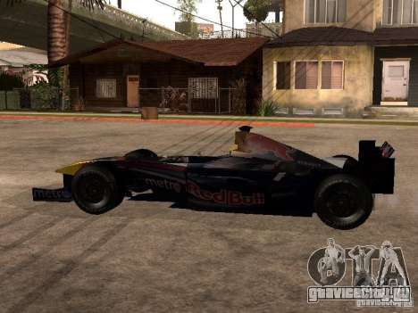 F1 Red Bull Sport для GTA San Andreas