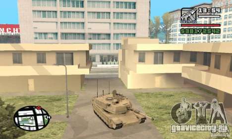M1A2 Abrams TUSK для GTA San Andreas