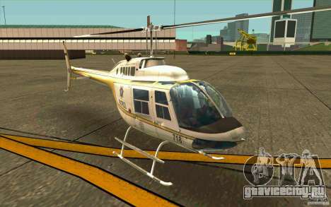 Bell 206 B Police texture4 для GTA San Andreas
