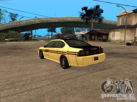 Chevrolet Impala Police 2003 для GTA San Andreas