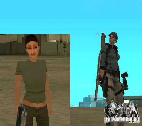 Обновленный пак персонажей из Resident Evil 4 для GTA San Andreas