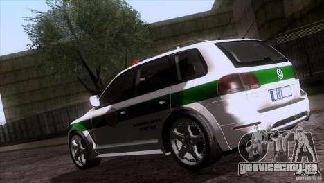 Volkswagen Touareg Policija для GTA San Andreas