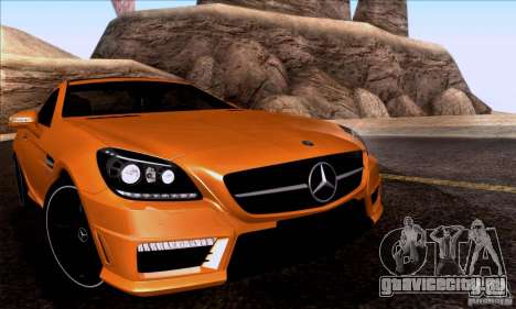 Mercedes Benz SLK55 R172 AMG для GTA San Andreas