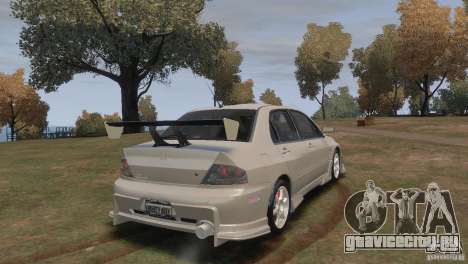 Mitsubishi Lancer Evolution VIII для GTA 4