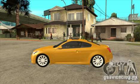 Infiniti G37 Coupe Sport для GTA San Andreas