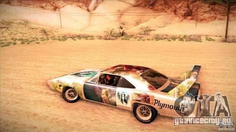 Plymouth Roadrunner Superbird Custom для GTA San Andreas