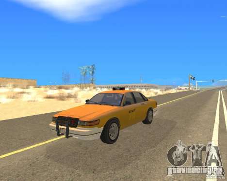Taxi from GTAIV для GTA San Andreas