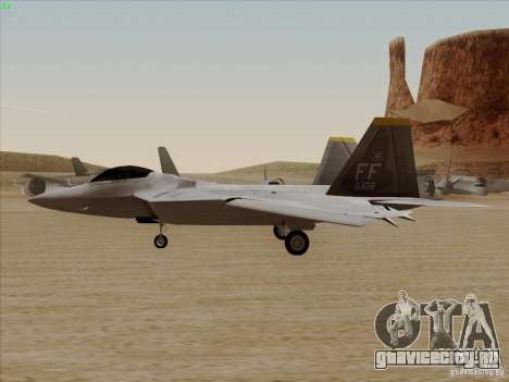 FA22 Raptor для GTA San Andreas