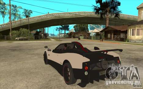 Pagani Zonda Cinque Roadster для GTA San Andreas