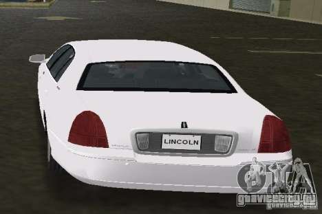 Lincoln Town Car для GTA Vice City