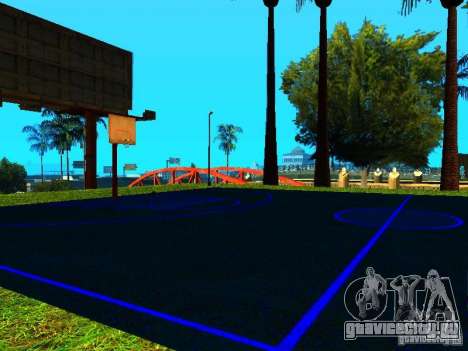 Баскетбольная площадка для GTA San Andreas