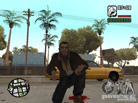 Niko Bellic для GTA San Andreas