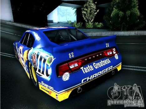 Dodge Charger Nascar 2012 для GTA San Andreas