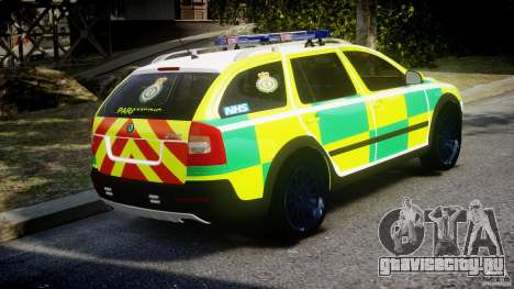 Skoda Octavia Scout Paramedic [ELS] для GTA 4