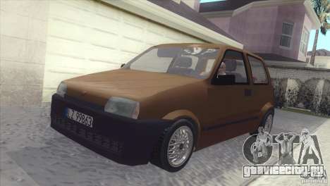 Fiat Cinquecento для GTA San Andreas