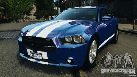 Dodge Charger Unmarked Police 2012 [ELS] для GTA 4