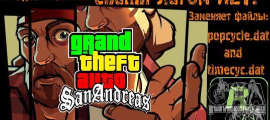 Скажи лагам нет! для GTA San Andreas