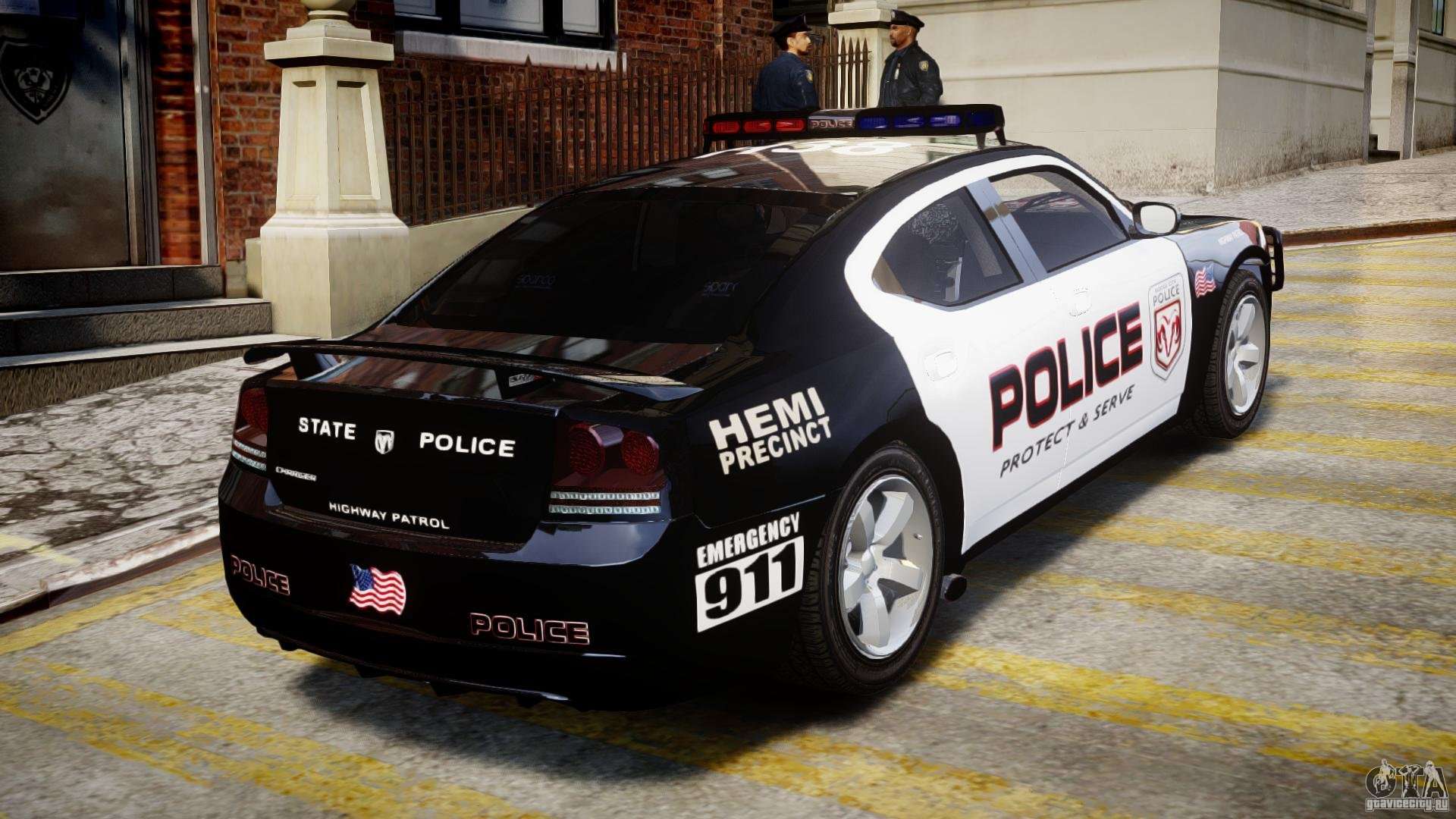 Dodge charger sheriff gta 5 фото 40