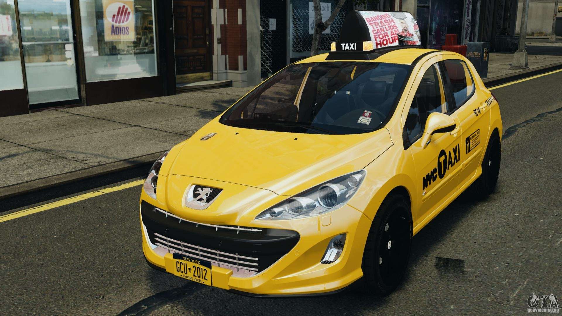 Peugeot taxi для gta 5 фото 75