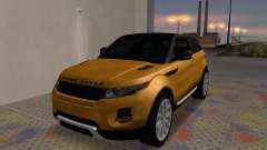 Land Rover Range Rover Evoque для GTA San Andreas
