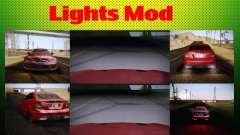 Improved Vehicle Lights Mod для GTA San Andreas
