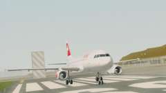 Airbus A319-112 Swiss International Air Lines для GTA San Andreas