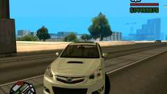 Subaru Legacy 2010 v.2 для GTA San Andreas