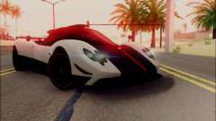 Pagani Zonda Cinque белый для GTA San Andreas
