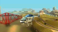 Bell 206 B Police texture1 для GTA San Andreas