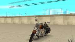 Harley Davidson FLSTF (Fat Boy) v2.0 Skin 2 для GTA San Andreas