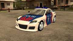Mazda RX-8 Police для GTA San Andreas