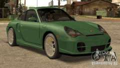 Porsche 911 GT2 серебристый для GTA San Andreas