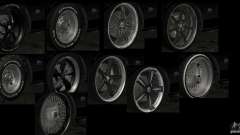 Комплект Tuning Sport Wheel для GTA San Andreas