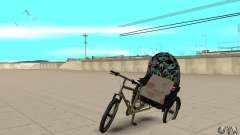 Manual Rickshaw v2 Skin3 для GTA San Andreas
