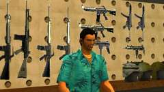 Tommy Vercetti в AMMU-NATION для GTA San Andreas