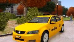 Holden NYC Taxi V.3.0 для GTA 4