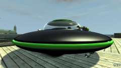 UFO neon ufo green для GTA 4
