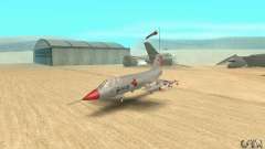 F-104 Super Starfighter(серого цвета) для GTA San Andreas