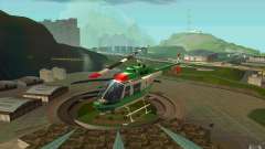Bell 206 B Police texture3 для GTA San Andreas