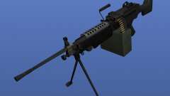Пулемёт M249SAW для GTA 4