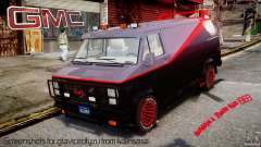 GMC Vandura A-Team Van 1983 для GTA 4